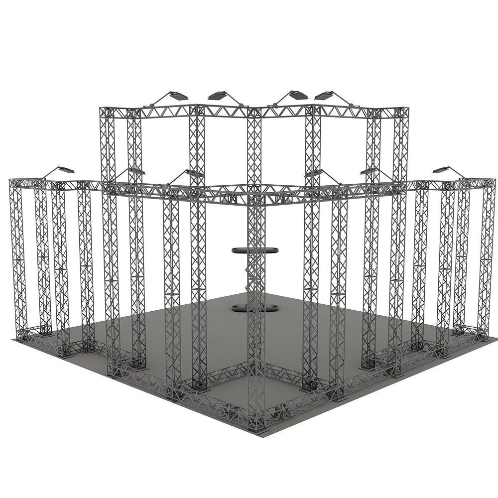 Origami SEG Truss Island - D — Hardware Only